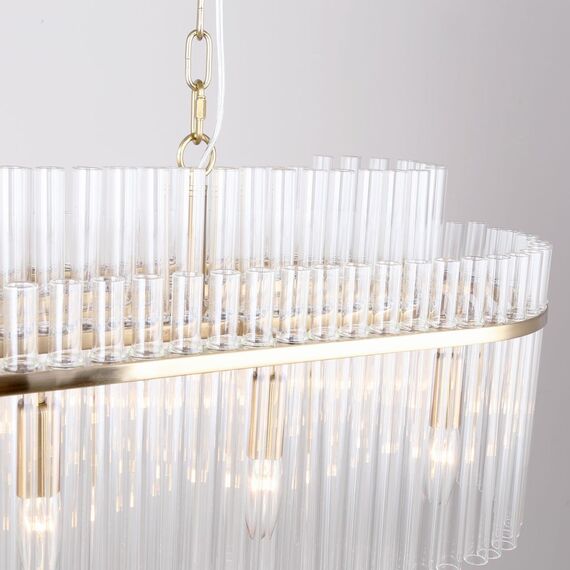 4203-12P, подвесная люстра, L1000xW350xH520/1380, 12xE14x40W, excluded, изображение 7