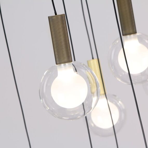 4378-27P, подвесная люстра, D810xH2740, 27xLEDx3.5W, 6305LM, 4000K, CRI>90, included, изображение 4