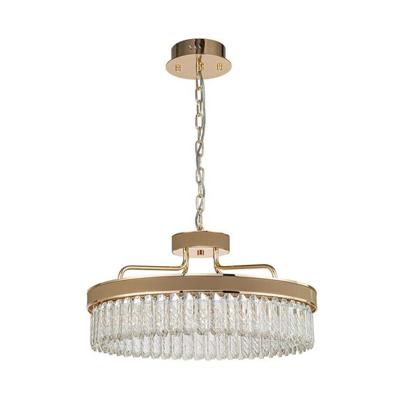 4304-6P, подвесная люстра, D600xH350/1165, LEDx60W, 3650LM, 3000K/4000K/6000K, included, изображение 2