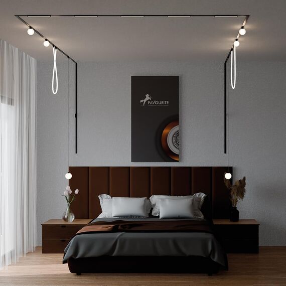 4140-1C, потолочный светильник, L240xW33xH20, LEDx10W, 42V, угол рассеивания: 30°, 850LM, 3000-6000K, IP20, included, изображение 2