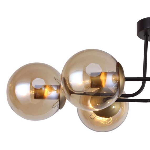 2344-6U, потолочный светильник, L600xW480xH220, 6xE14x40W, excluded, изображение 7