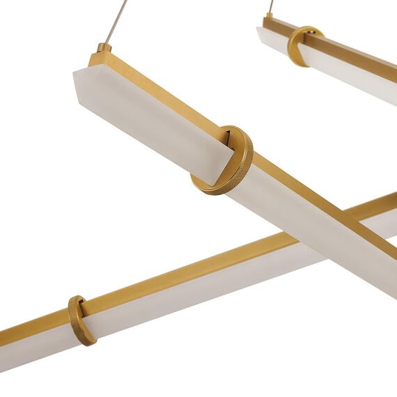 4553-3P, подвесная люстра, D1070xH900/1600, 3xLEDx13W, 4935LM, 4000K, included, изображение 4