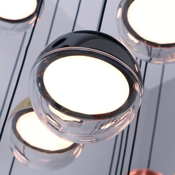 4371-27P, подвесная люстра, D830xH2680, 27xLEDx5.4W, 10220LM, 4000K, CRI>90, included, изображение 5