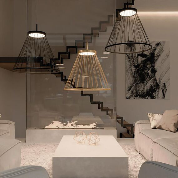 4633-6P, подвес, D600xH400/1500, LEDx16W, 600LM, 4000K, included, изображение 5