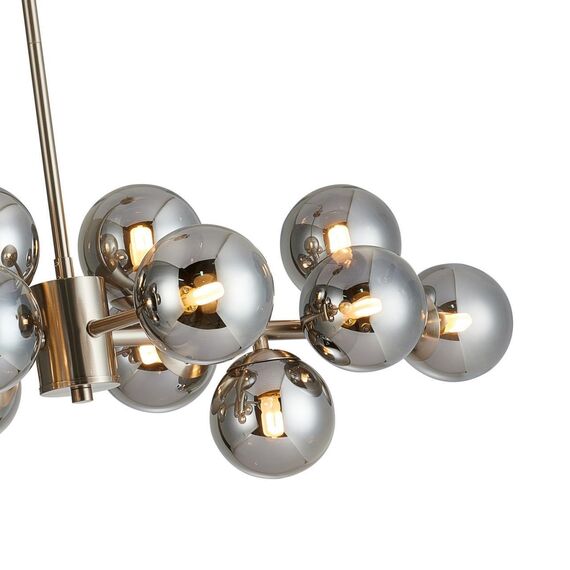 2650-14P, подвесная люстра, L860xW430xH370/550, 14xG9x28W, excluded, изображение 7