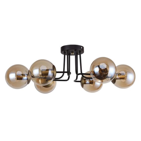 2344-6U, потолочный светильник, L600xW480xH220, 6xE14x40W, excluded, изображение 2