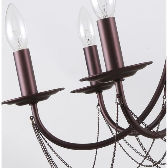 2590-7P, подвесная люстра, D680xH500/1500, 7xE14x40W, excluded, изображение 8