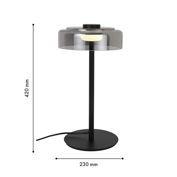 4490-1T, настольный светильник, D230xH420, LEDx5W, 325LM, 4000K, included, switch, изображение 2