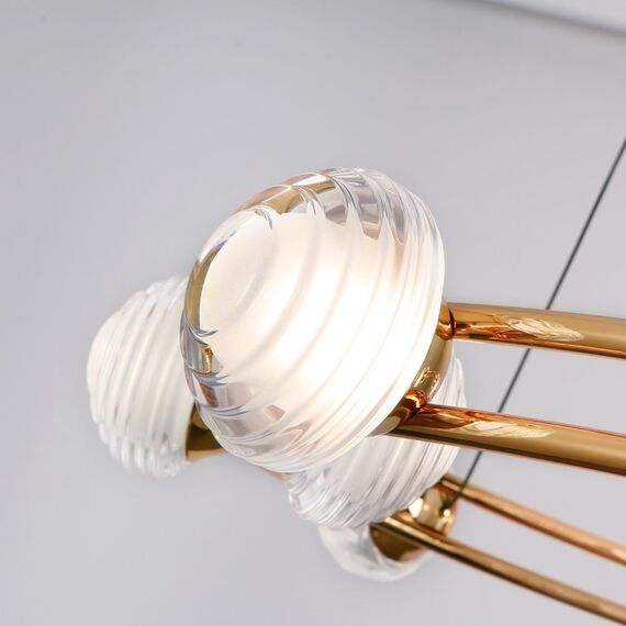 4382-15P, подвесная люстра, D750xH1880, 15xLEDx3.6W, 3850LM, 4000K, CRI>90, included, изображение 5