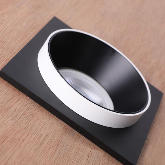 2890-1C, врезной светильник, L95xW95xH40, cutout:D75, 1xGU10LEDx7W, excluded, изображение 4