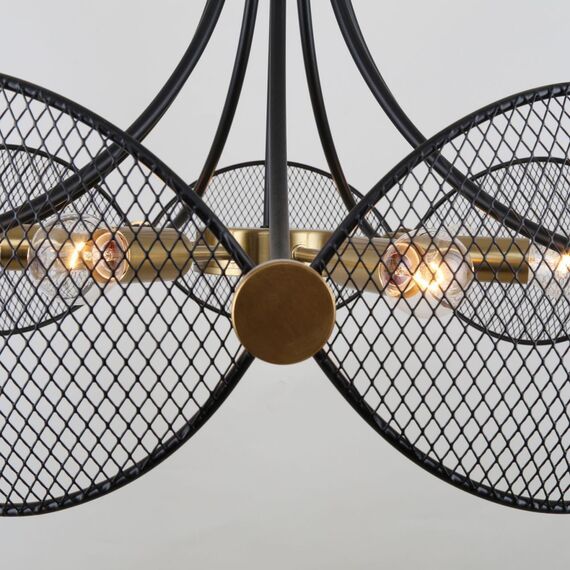 4084-7P, подвесная люстра, D640xH400, 7xE14x40W, excluded, изображение 6