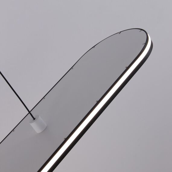 4275-12P, подвесная люстра, L1200xW200xH100/1500, LEDx60W, 3000LM, 4000K, included, изображение 7