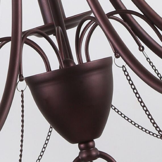 2590-7P, подвесная люстра, D680xH500/1500, 7xE14x40W, excluded, изображение 6