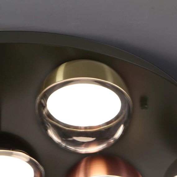 4371-12C, потолочная люстра, D650xH205, LEDx65W, 4550LM, 4000K, included, изображение 3