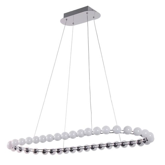 4589-10P, подвесная люстра, L1000xW390xH1585, LEDx48W, 3800LM, 4000K, included, изображение 2