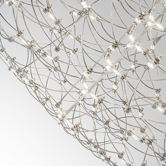 4305-12P, подвесная люстра, D1250xH420/2420, LEDx143W, 6200LM, 3000K/4500K/6000K, included, remote control, изображение 5