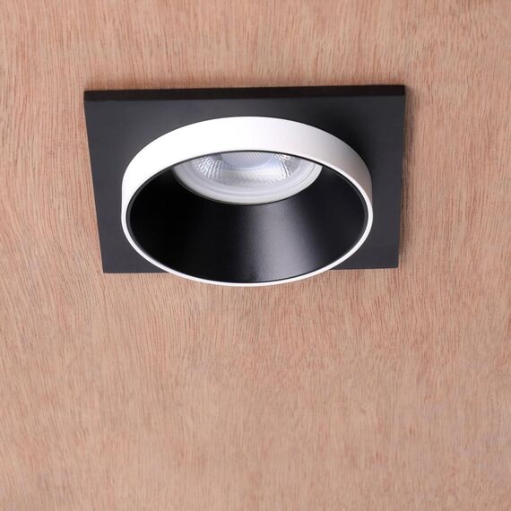 2890-1C, врезной светильник, L95xW95xH40, cutout:D75, 1xGU10LEDx7W, excluded, изображение 6