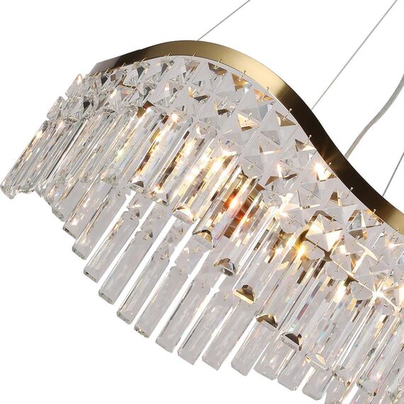 4135-8P, подвесная люстра, D600xH215/1200, 8xE14x60W, excluded, изображение 4