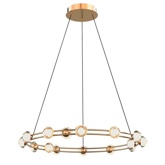 4382-15P, подвесная люстра, D750xH1880, 15xLEDx3.6W, 3850LM, 4000K, CRI>90, included, изображение 2