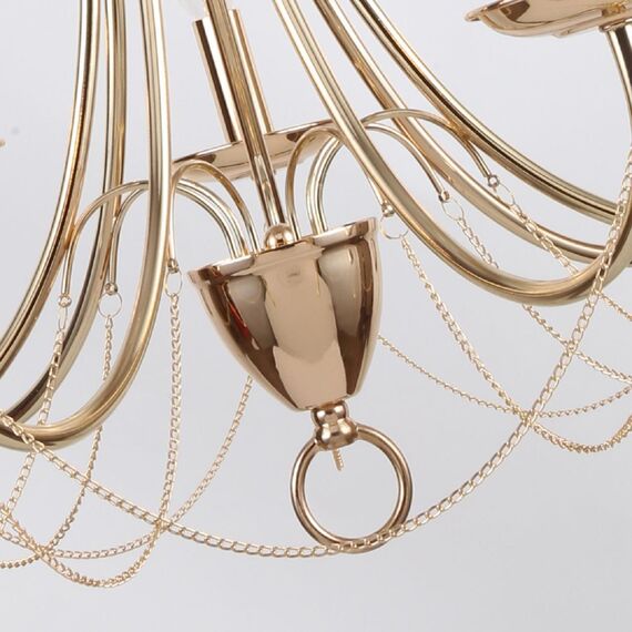 2591-7P, подвесная люстра, D680xH500/1500, 7xE14x40W, excluded, изображение 6