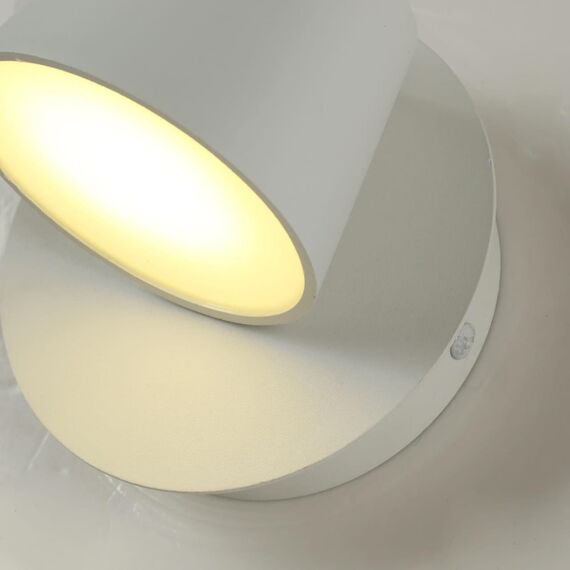 1853-1W, настенный светильник, D120xW120xH120, 1xLEDx6W, 480LM, 3000K, included, изображение 4