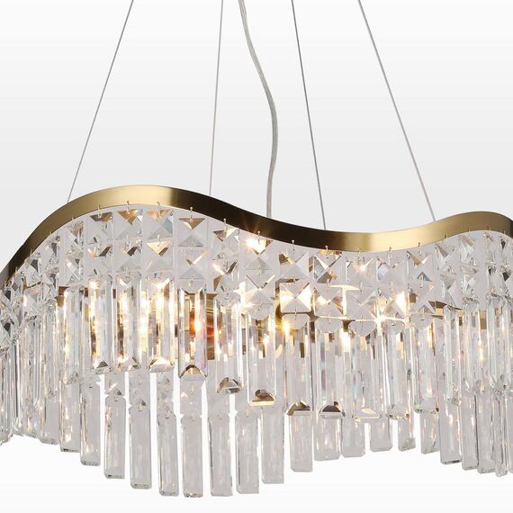 4135-8P, подвесная люстра, D600xH215/1200, 8xE14x60W, excluded, изображение 5