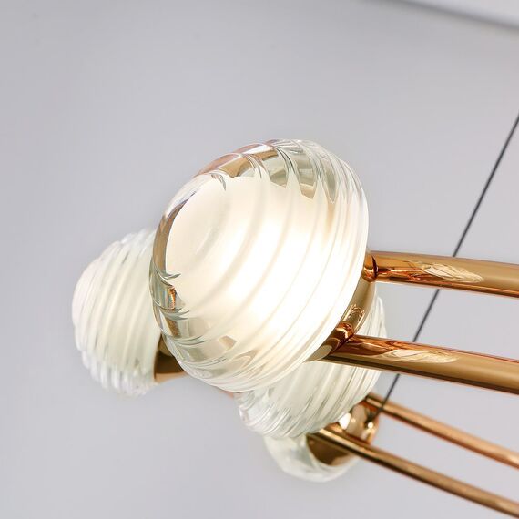 4382-15P, подвесная люстра, D750xH1880, 15xLEDx3.6W, 3850LM, 4000K, CRI>90, included, изображение 4