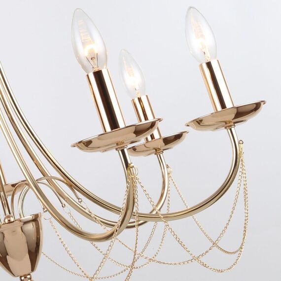 2591-7P, подвесная люстра, D680xH500/1500, 7xE14x40W, excluded, изображение 7