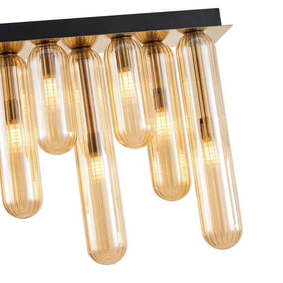 4455-6P, потолочный светильник, L380xW100xH355, 6xG9x28W, excluded, изображение 4