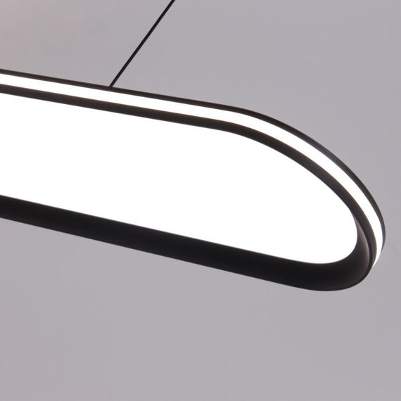 4275-12P, подвесная люстра, L1200xW200xH100/1500, LEDx60W, 3000LM, 4000K, included, изображение 6