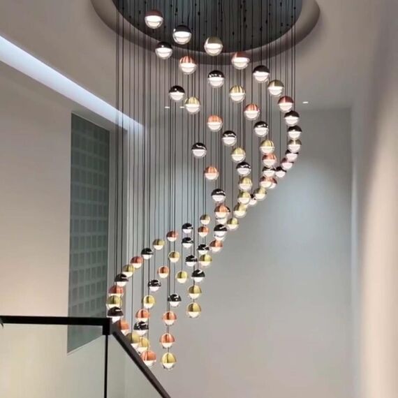 4371-12C, потолочная люстра, D650xH205, LEDx65W, 4550LM, 4000K, included, изображение 8