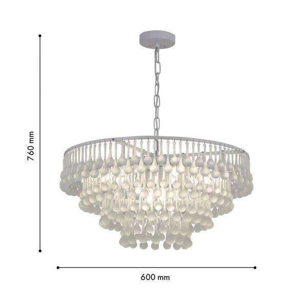 4604-8P, подвесная люстра, D600xH315/760, 8xE14x60W, excluded, изображение 3