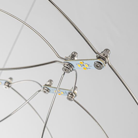 4305-8P, подвесная люстра, D785xH270/2270, LEDx46W, 5580LM, 3000K/4500K/6000K, included, remote control, изображение 8