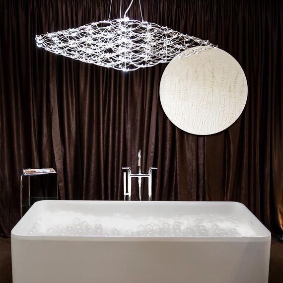 4305-8P, подвесная люстра, D785xH270/2270, LEDx46W, 5580LM, 3000K/4500K/6000K, included, remote control, изображение 10