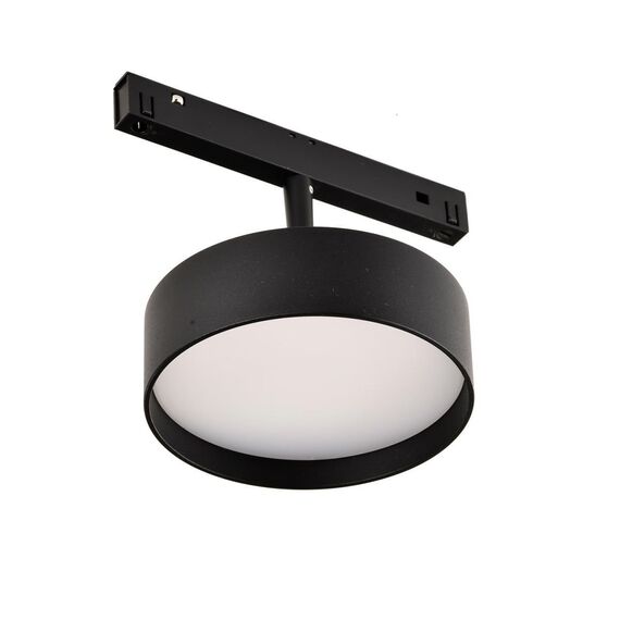 4584-1U, трековый светильник, D138xL145xH100, LEDx18W, 48V, 1280LM, 2700-5700K, CRI>90, beam angle:100, included, изображение 2