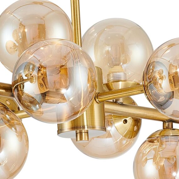 2649-14P, подвесная люстра, L860xW430xH370/550, 14xG9x28W, excluded, изображение 9