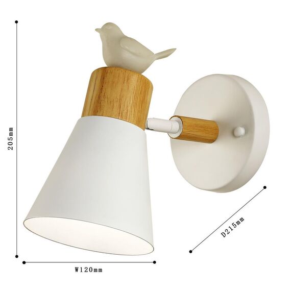 2939-1W, настенный светильник, D215xW120xH205, 1xE27x40W, excluded, изображение 3