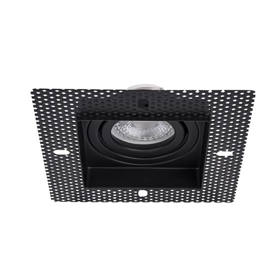 4536-1C, врезной светильник под штукатурку, L125xW125xH36, cutout:L80xW80, 1xGU10x35W, IP20, excluded