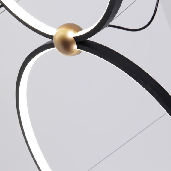 4569-4P, подвесная люстра, L1220xW500xH2000, LEDx70W, 4500LM, 4000K, included, изображение 6