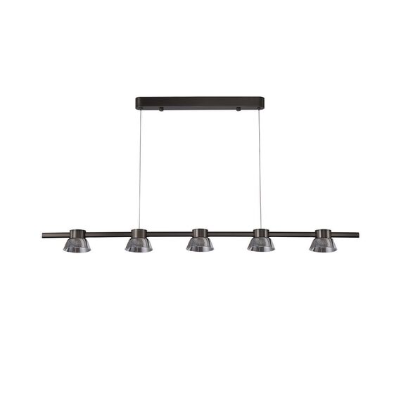 4247-5P, подвесная люстра, L1180xW100xH1200/1800, 5xLEDx6W, 600LM, 4000K, included, изображение 2