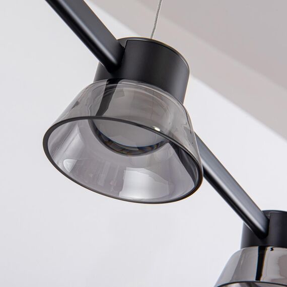 4247-5P, подвесная люстра, L1180xW100xH1200/1800, 5xLEDx6W, 600LM, 4000K, included, изображение 6