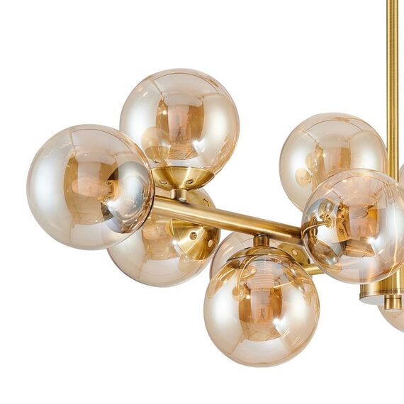 2649-14P, подвесная люстра, L860xW430xH370/550, 14xG9x28W, excluded, изображение 6