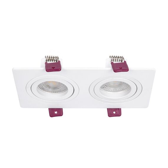 4647-2C, врезной светильник, L172xW92xH28, cutout:L150xW75, 2xGU10x35W, IP20, excluded, изображение 2