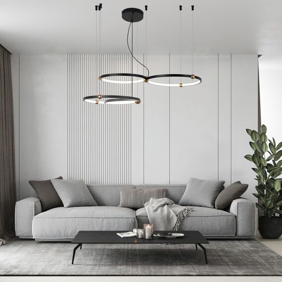 4569-4P, подвесная люстра, L1220xW500xH2000, LEDx70W, 4500LM, 4000K, included, изображение 10