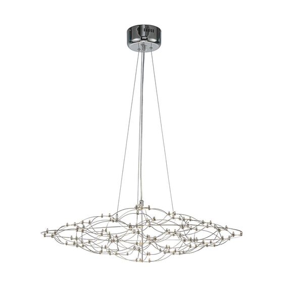 4305-8P, подвесная люстра, D785xH270/2270, LEDx46W, 5580LM, 3000K/4500K/6000K, included, remote control