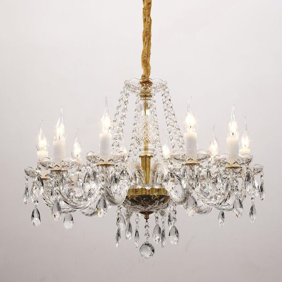 1735-10P, люстра подвесная, D650xH470/1470, 10xE14x40W, excluded