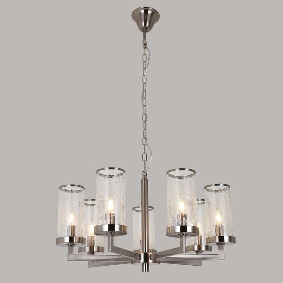 2374-7P, люстра подвесная, D650xH320/1320, 7xE14x40W, excluded, изображение 6