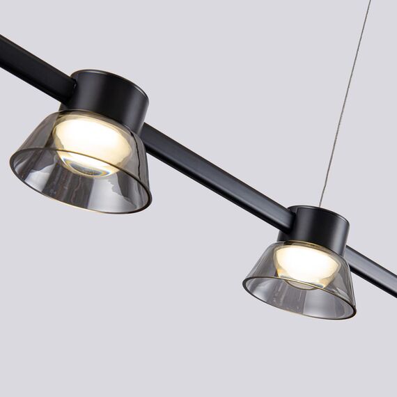 4247-5P, подвесная люстра, L1180xW100xH1200/1800, 5xLEDx6W, 600LM, 4000K, included, изображение 3