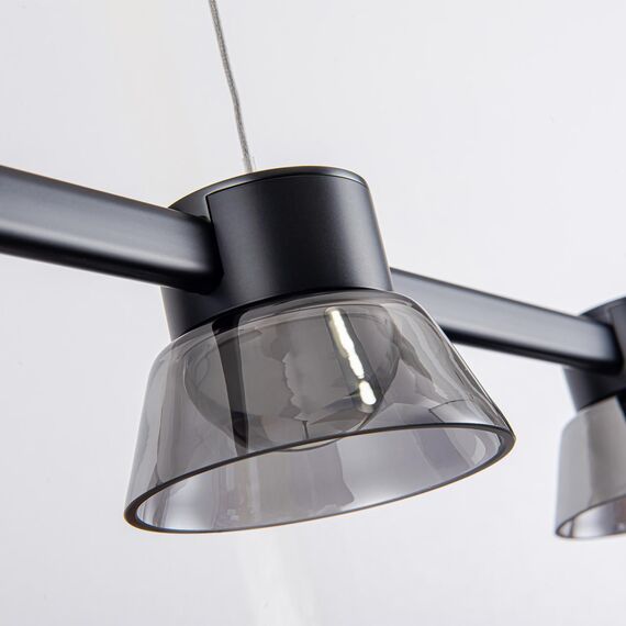 4247-5P, подвесная люстра, L1180xW100xH1200/1800, 5xLEDx6W, 600LM, 4000K, included, изображение 5