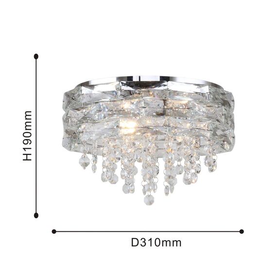 4250-3C, потолочная люстра, D310xH190, 3xG9x40W, excluded, изображение 3